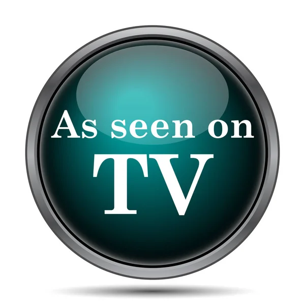 As seen on TV icon — Stock Photo, Image