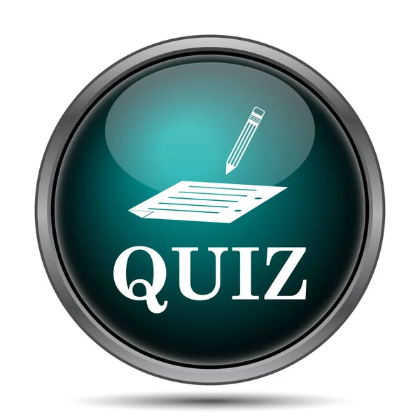 Quiz-pictogram — Stockfoto