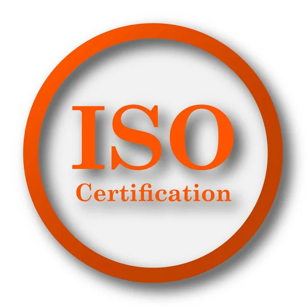 Iso icono de certificación —  Fotos de Stock