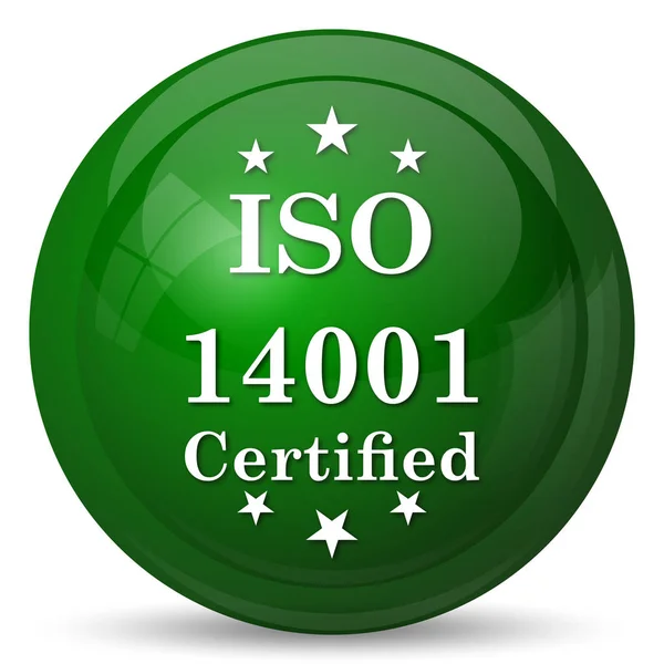 Ikona ISO14001 — Zdjęcie stockowe