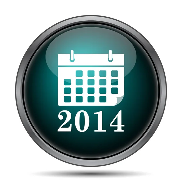 2014 icono del calendario — Foto de Stock