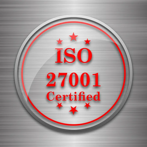 Ikona iso 27001 — Stock fotografie