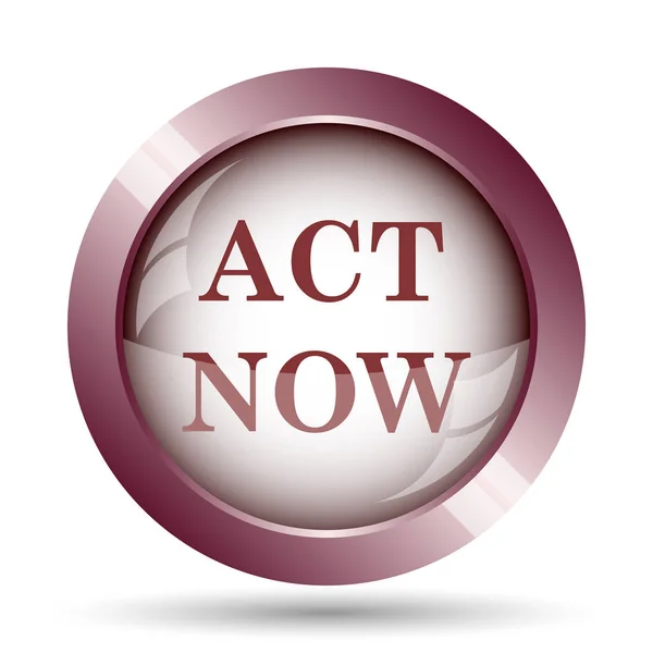 Act now icon — Stock Photo, Image