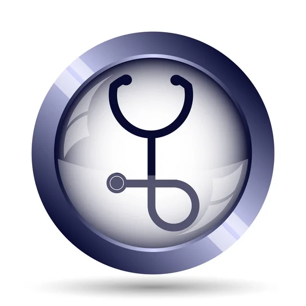 Stethoscoop pictogram — Stockfoto