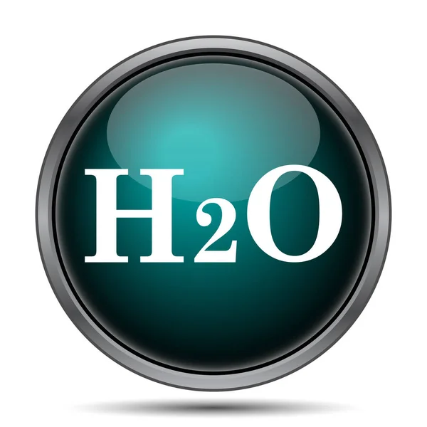 Ícone h2o — Fotografia de Stock