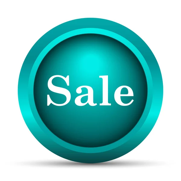 Sale Icon Internet Button White Background — Stock Photo, Image