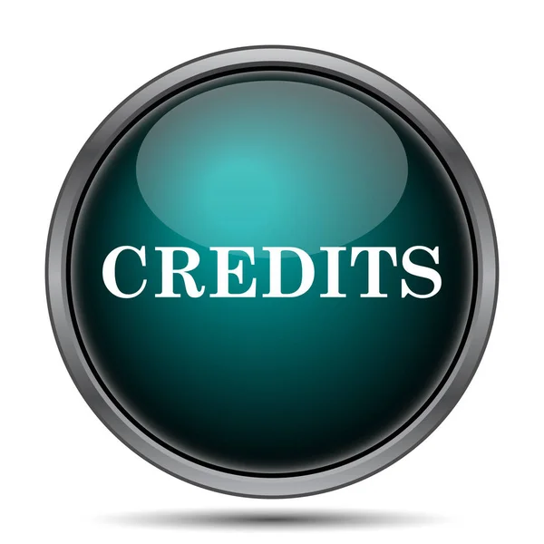 Credits icon — Stock Photo, Image