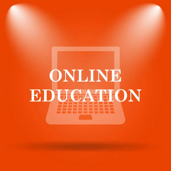 オンライン教育のアイコン — ストック写真
