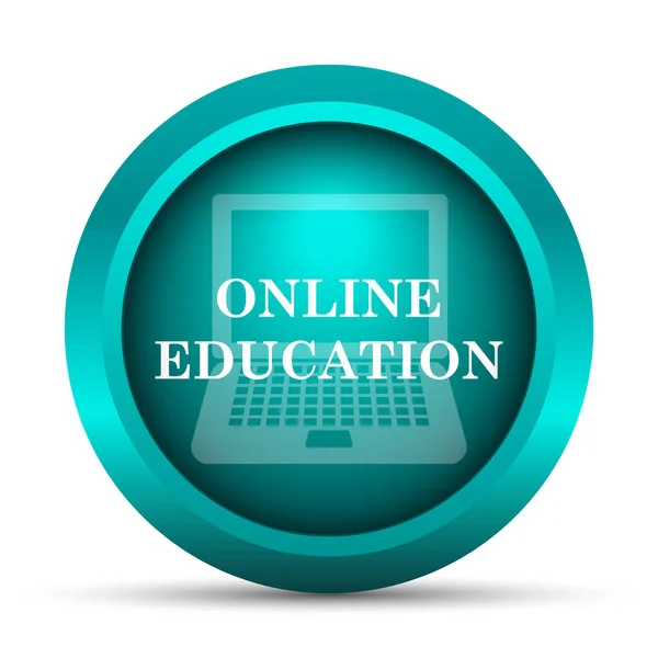 Ikona edukacji online — Zdjęcie stockowe