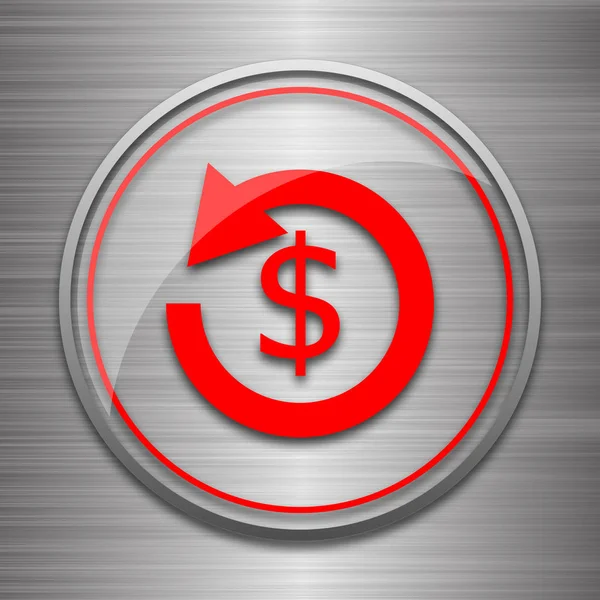 Refund icon. — Stock Photo, Image