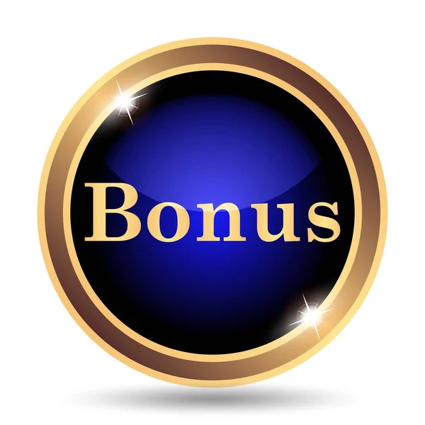 Bonus Simgesi Beyaz Arka Plan Üzerinde Internet Düğmesi — Stok fotoğraf