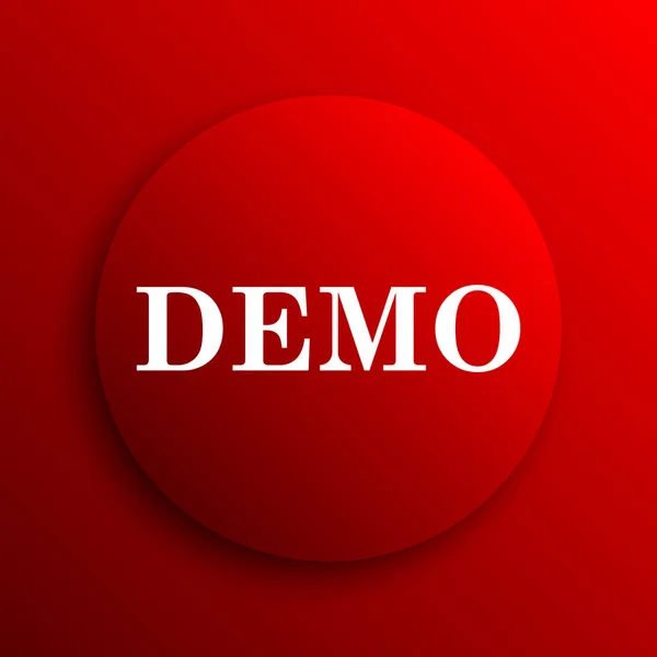 Demo ikona — Stock fotografie