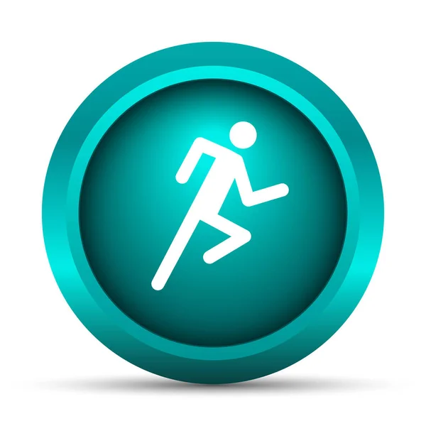 Icono del Hombre Corriendo — Foto de Stock