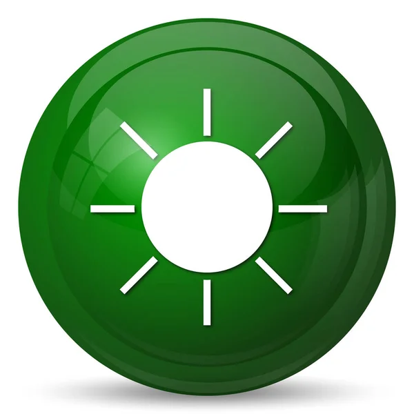 Sun icon — Stock Photo, Image