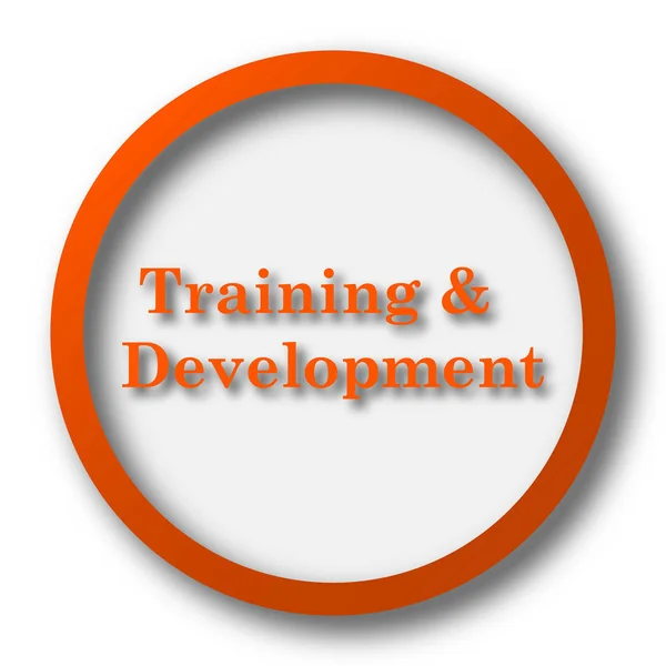 Ikone für Ausbildung und Entwicklung — Stockfoto