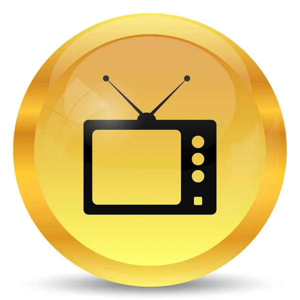 Ikona telewizji retro — Zdjęcie stockowe