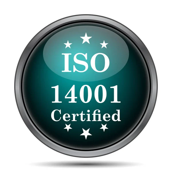 Iso14001 图标 — 图库照片