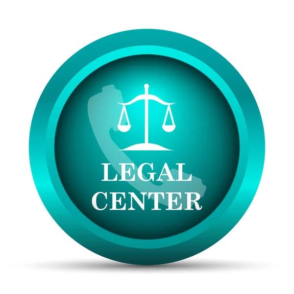 Pictogram van juridische center — Stockfoto