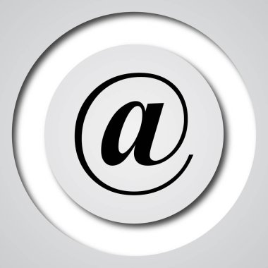 Kutsal kişilerin resmi vasıl. Beyaz arka plan üzerinde Internet düğmesi