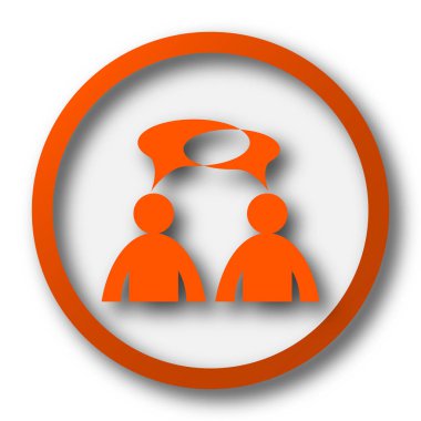 Yorumlar simgesi - kabarcıklar ile erkekler