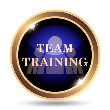 Takım eğitim simgesi. Beyaz arka plan üzerinde Internet düğmesi