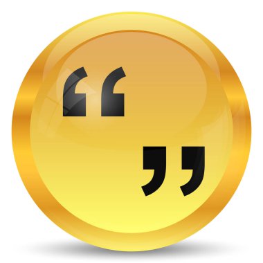 tırnak işareti simgesi