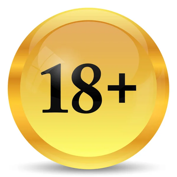 18 plus icon — Stock Photo, Image