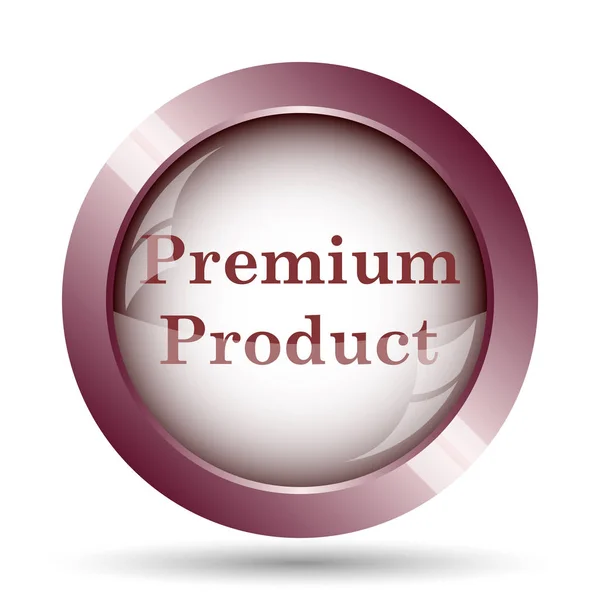 Premium Produktikonen Internet Knappen Vit Bakgrund — Stockfoto