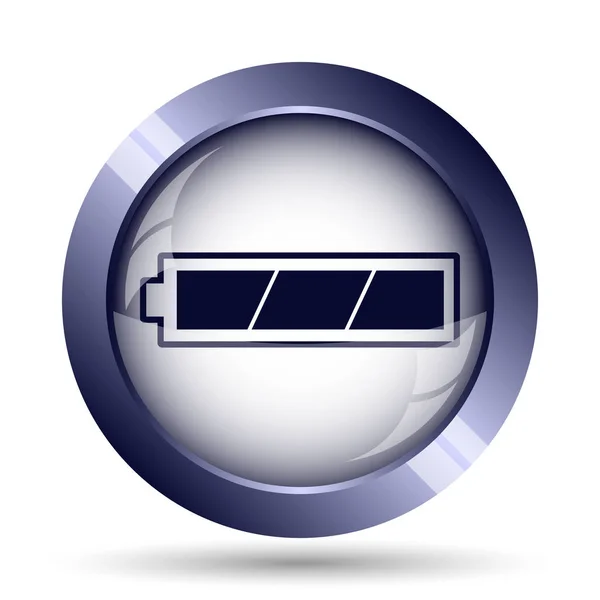 Fully charged battery icon — Zdjęcie stockowe