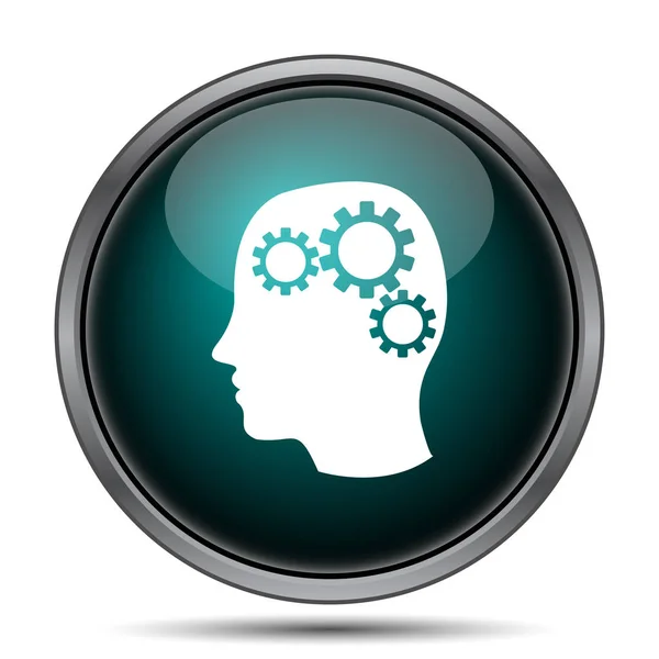 Brain icon — Stock Photo, Image