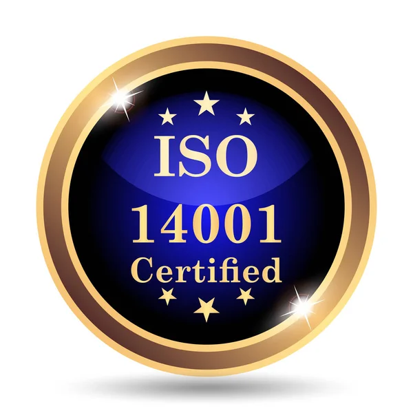 ISO14001 icono —  Fotos de Stock