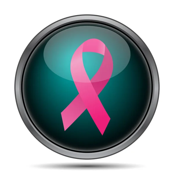 Breast cancer ribbon icon — Stock Photo, Image