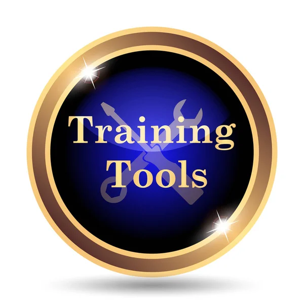 Training Tools Icon Internet Button White Background — Stock Photo, Image
