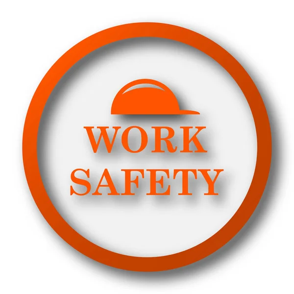 Ikona bezpieczeństwa pracy — Zdjęcie stockowe