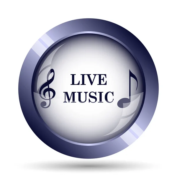 Live muziek pictogram — Stockfoto