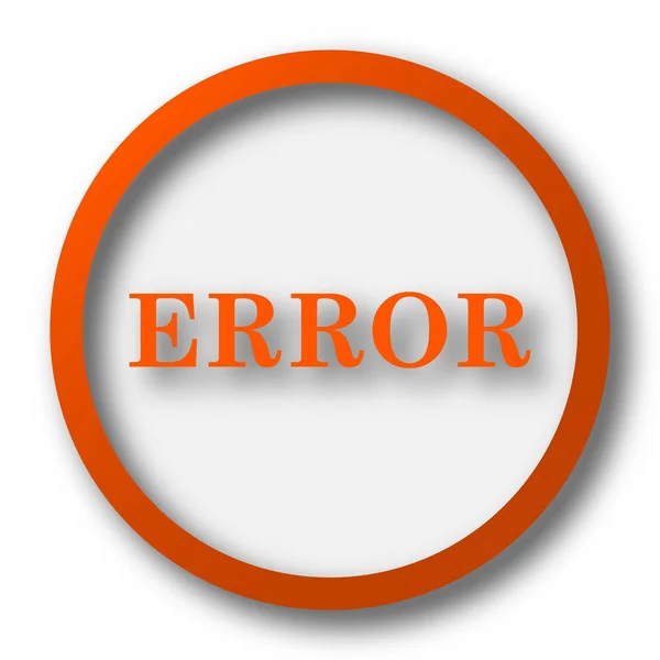 Icono de error —  Fotos de Stock