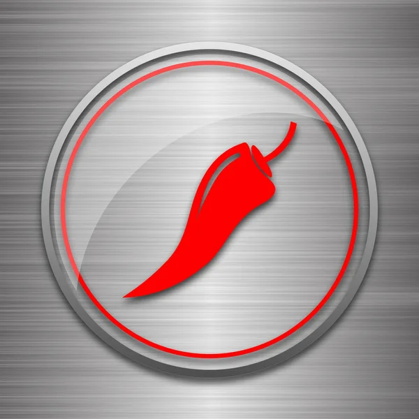 Pepper icon — Stock Photo, Image