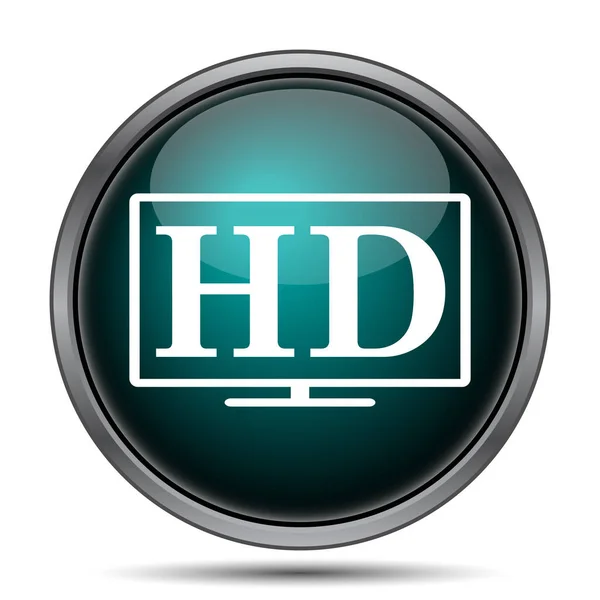 Hd tv pictogram — Stockfoto