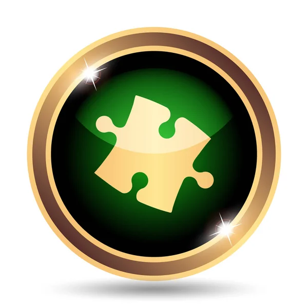 Puzzle piece icon — Stock Photo, Image