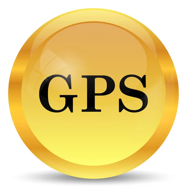 GPS значок — стокове фото