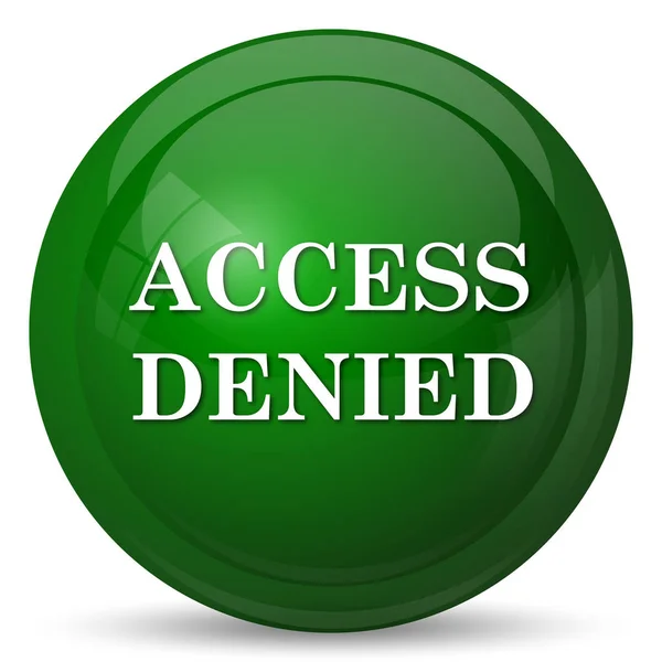 Icône d'accès refusé — Photo