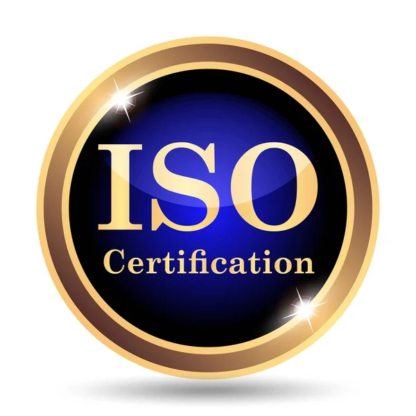 Icône de certification iso — Photo