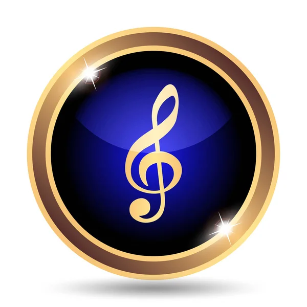 Musical note icon — Stock Photo, Image