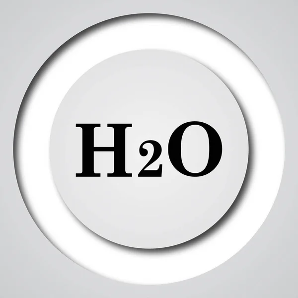 Ícone h2o — Fotografia de Stock