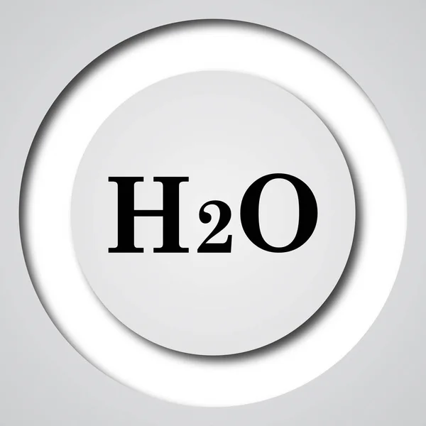 H2o 图标 — 图库照片