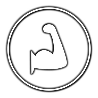 Kas simgesi. Beyaz arka plan üzerinde Internet düğmesi