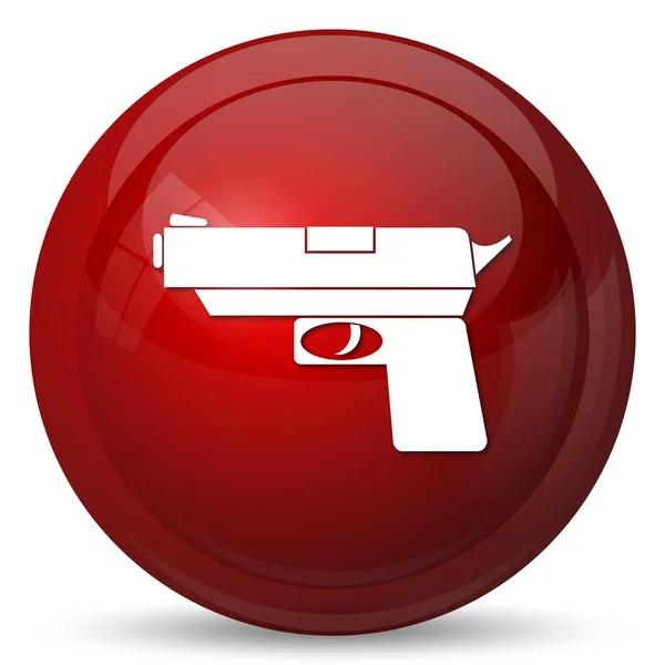 Gun icon — Stock Photo, Image