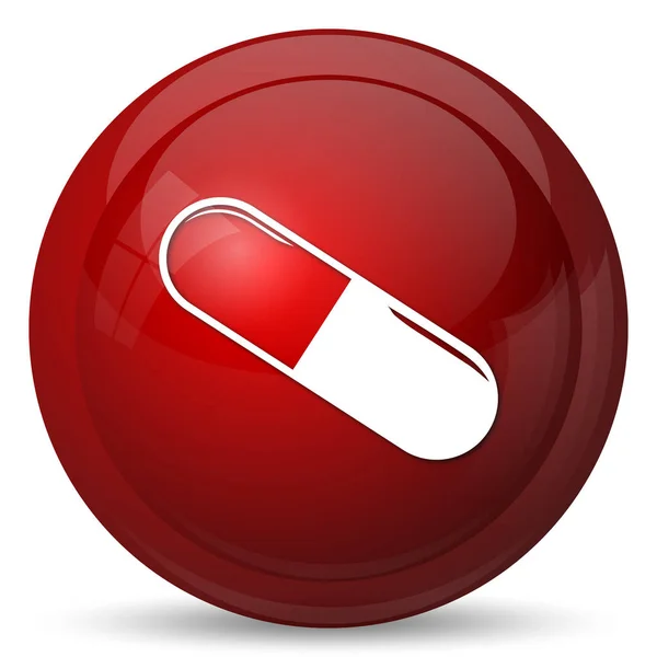 Icono de píldora — Foto de Stock