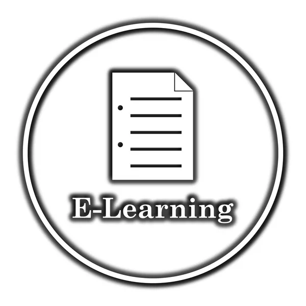 E-learning icon — Stock Photo, Image