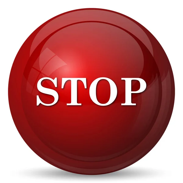 Stop icon — Stock Photo, Image